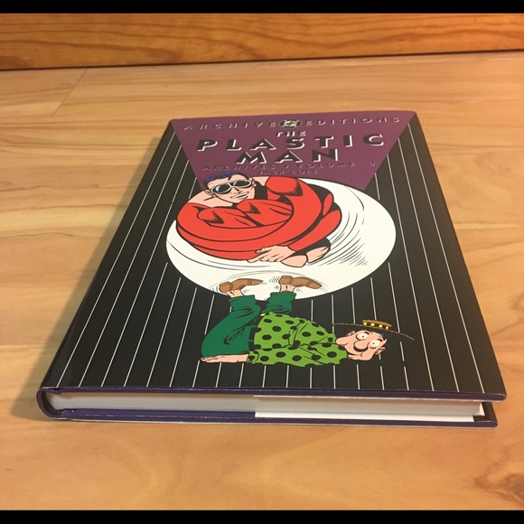 Archive Editions The Plastic Man Hardback Book - Picture 3 of 12
